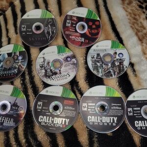 Xbox 360 Video Game Lot.